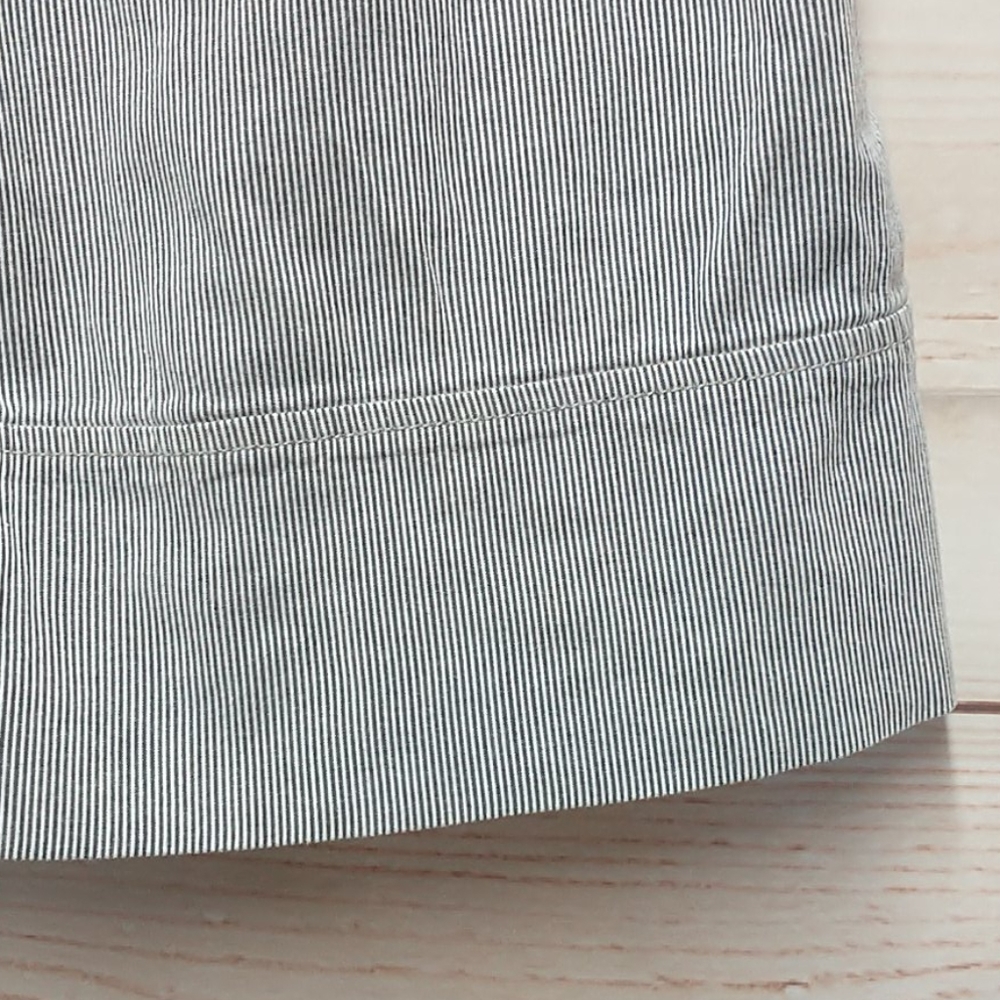 elevenses Pinstripe Wide Leg Cropped pants - Picture 6 of 11